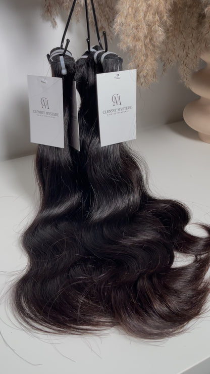 BUNDLES - SINGLE DONOR RAW VIETNAMESE HAIR (LISSE/NATURAL WAVY)